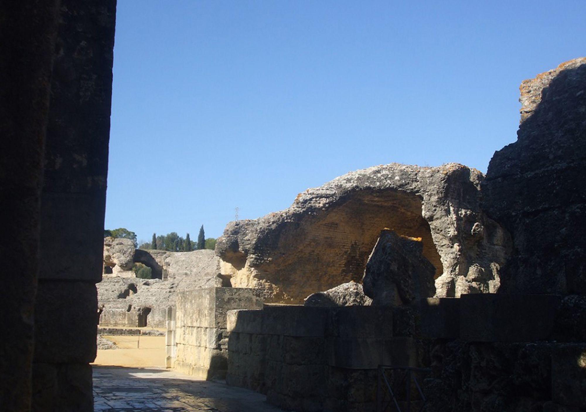 visitas al Conjunto Arqueológico de Itálica desde Sevilla